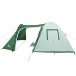 vidaXL Tente familiale à dôme 6 personnes vert imperméable
