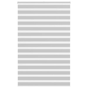 vidaXL Store zèbre gris clair largeur du tissu 140 9 cm polyester