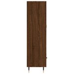 vidaXL Buffet haut chêne marron 69 5x31x115 cm bois d'ingénierie