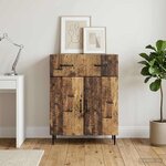 vidaXL Buffet Bois ancien 66 x 34 5 x 89 5 cm Bois d'ingénierie