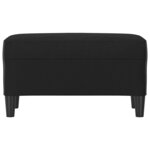 Banc banquette 70 x 35 x 41 cm synthétique noir 02_0010483