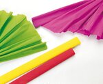 Papier crépon rose layette 30 g/m² 50 x 250 cm