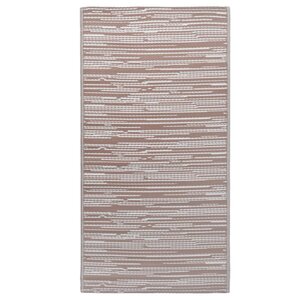 vidaXL Tapis d'extérieur ARAKIL marron 80x150 cm PP