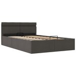 vidaXL Cadre de lit à rangement hydraulique sans matelas 140x200 cm