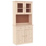 vidaXL Buffet ALTA 77x35x165 cm bois massif de pin