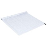 vidaXL Films pour fenêtre 4 Pièces dépoli motif de bambou PVC