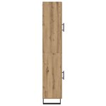 vidaXL Haut Armoire Chêne artisanal 34 5 x 34 x 180 cm