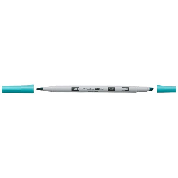 Marqueur Base Alcool Double Pointe ABT PRO 403 bleu clair x 6 TOMBOW