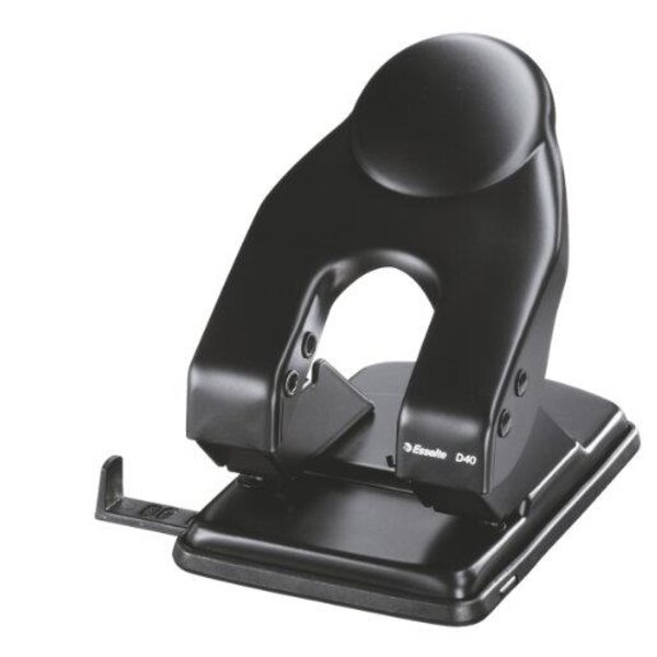 Perforateur D40 2 trous 40 feuilles Noir ESSELTE