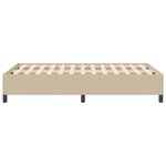 vidaXL Cadre de lit Vert gris 120 x 200 cm Tissu en velours côtelé