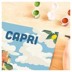  CreArt 24x30 cm  Adulte  Peinture par numéros  Capri