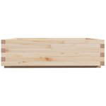 vidaXL Jardinière 90x90x26 5 cm bois de pin massif