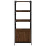 vidaXL Bibliothèque à 3 niveaux chêne brun 41x30x109 5 cm