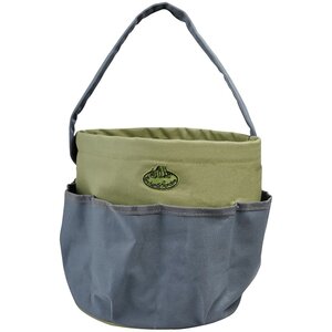 Sac à outils de jardin rond et gris esschert design gt89
