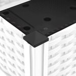 vidaXL Lit surélevé 160x40x23 cm Polypropylène