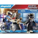 Playmobil - 70573 - police policiere et voleur