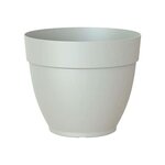 Pot capri campana 35 cm gris clair