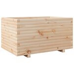 vidaXL Jardinière 90x60x49 5 cm bois de pin massif