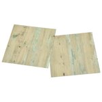 vidaXL Dalles de plancher autoadhésives 20Pièces PVC 1 86 m² marron clair