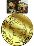 Pièce de monnaie en Or 12 Dollars g 0.031 (1/1000 oz) Millésime 2026 Deadly Vehicles TANK (PRÉCOMMANDE)
