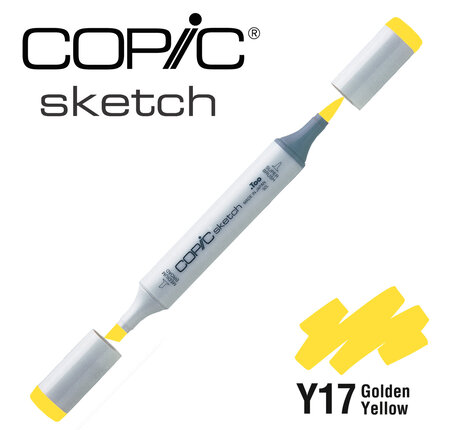 Marqueur à l'alcool Copic Sketch Y17 Golden Yellow