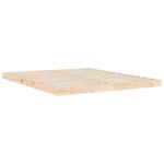 vidaXL Cadre de lit sans matelas 160x200 cm bois massif de pin