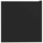 vidaXL Meubles TV 2 Pièces Noir 80x30x30 cm Bois d'ingénierie