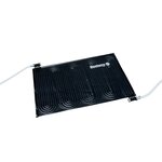 Bestway panneau solaire de chauffage pour piscine noir