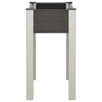 vidaXL Lit surélevé de jardin 75x40x75 cm WPC Gris