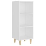 vidaXL Buffet Blanc 34 5x32 5x90 cm Bois d'ingénierie