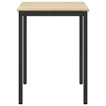 vidaXL Table de salle à manger / Table de repas Bois d'ingénierie