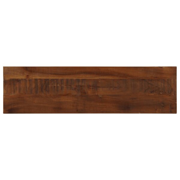 vidaXL Dessus de table 120x30x2 5cm rectangulaire bois massif récupéré