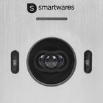 Smartwares système d'interphone vidéo 2 appartements 18 5x15 2x1 5 cm