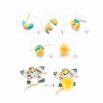 Djeco DJ09836 - Coffret pompons fées