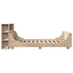 vidaXL Cadre de lit sans matelas 150x200 cm bois de pin massif