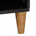 vidaXL Meuble TV Marron clair 105 x 33 x 46 cm bois de manguier massif