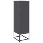 vidaXL Buffet haut anthracite 36x39x123 cm acier laminé à froid