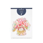 Carte pop up 3d - bouquet de pivoines - draeger paris