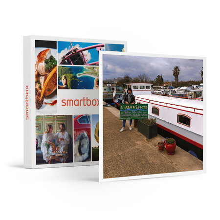 SMARTBOX - Coffret Cadeau 2 jours insolites sur le canal du Rhône à bord d'une péniche -  Séjour