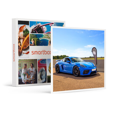 SMARTBOX - Coffret Cadeau Sensations fortes sur circuit : 2 tours au volant ou en passager d'une Porsche Cayman 718 GT4 -  Sport & Aventure