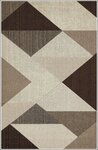 Tapis de salon MIRAN 80 x 150 cm - Marron