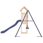 vidaXL Aire de jeux d'extérieur bois de pin massif