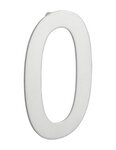 THIRARD - Chiffre 0 à visser  inox  H.100mm