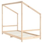vidaXL Cadre de lit pour enfants 2x(90x200) cm bois de pin massif