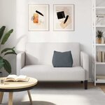 vidaXL Coussin de Dos Gris foncé 45 x 20 x 35 cm