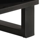 vidaXL Table basse 80x51x40 cm bois massif d'acacia