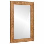 vidaXL Ensemble de mobilier de salle de bain avec tiroir 3 Pièces Marron