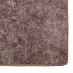 vidaXL Coureur de Tapis MARSA Gris 50 x 250 cm Polyester et PVC