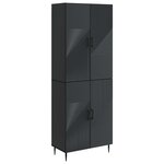 vidaXL Ensemble de Meubles 2 Pièces 66 x 34 5 x 89 5 cm Bois d'ingénierie