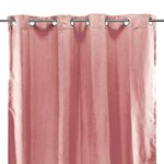 Rideau sueden 100% Polyester - Terra cotta - 140x250 cm